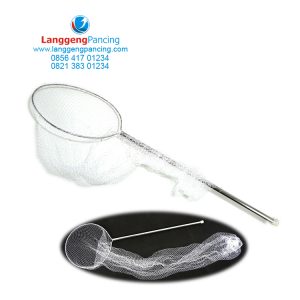Serokan Ikan Stainless Bundar
