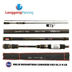 Joran Relix Nusantara Cangkek Generation S 628UL 2-6lbs