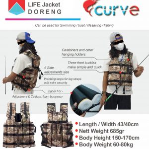 Life Jacket Curve Doreng Custom
