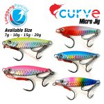 Lure Micro Jig Curve