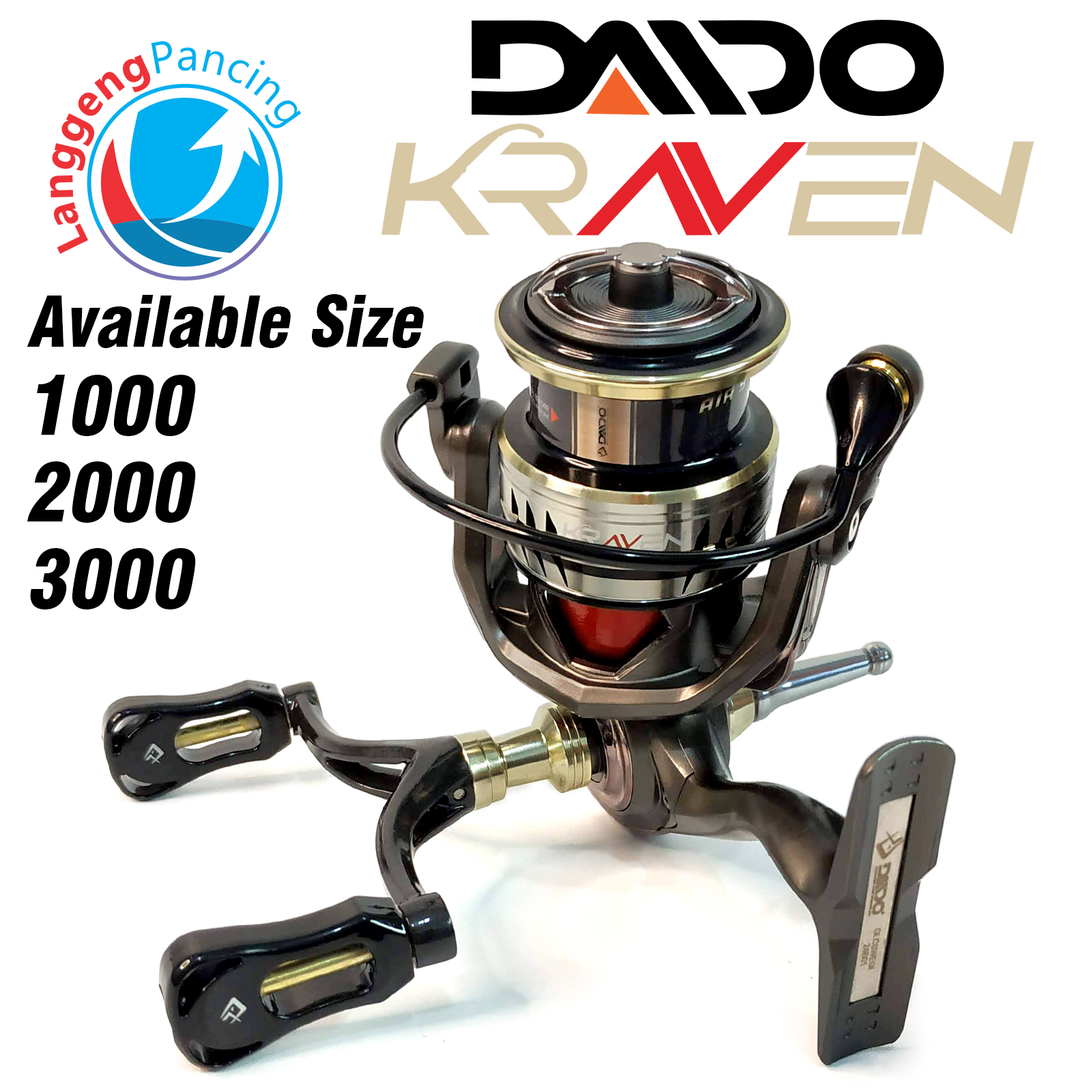 Daido Kraven Reel Spinning Daido Kraven